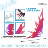 CEF G-008 RG 1/144 Destiny MB type Wing (Hard) Effects + Stand