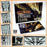 SH STUDIO Upgrade Metal Etching Parts for PG 1/60 Banshee Norn
