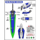 DDB RG HG 1/144  Devise Exia Expansion SET