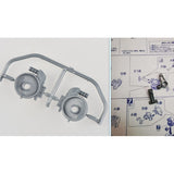CA WarGreymon C1-3 C2-3 A1-5 A1-6 Metal replacement spare parts