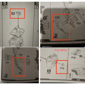 CD butcher parts for MJZ AKAI ONIWAKA