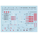 GUGU M109 MG 1/100 Force / Sw ord / Blast Impulse 3in1 Water Slide Decal (Model not included) GUGUMG015 GUGUMG015
