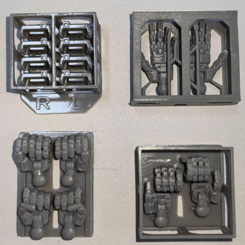 CA HG 1/144 IMMORTAL JUSTICE / RISING FREEDOM Hands replacement spare parts