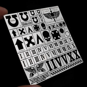 Alexen AJ0120 Warhammer 40K Series U-Team Leakage Spray Board