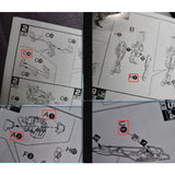 CD 8802 03 butcher parts for MB Strike Freedom