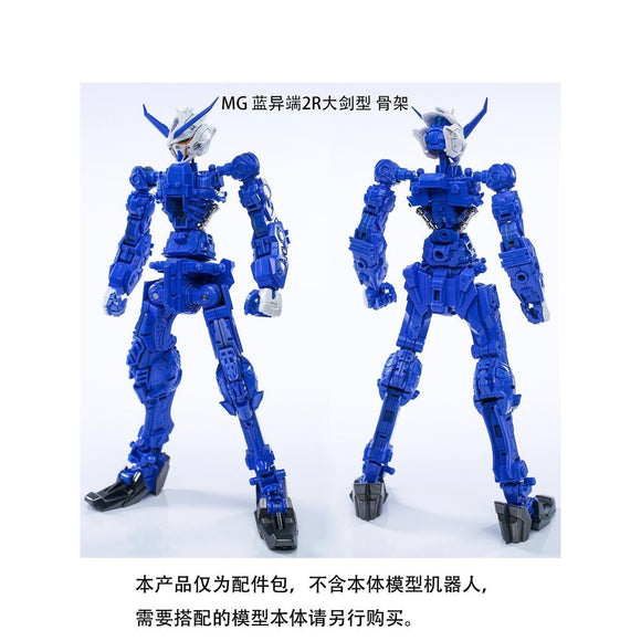 EW MG 1/100 Astray Blue Frame / Second Revise 2R / D Type / Astray Red Frame / Red Dragon Metal upgrade parts