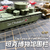 Alexen AJ0100 AJ0101 AJ0102 AJ0103 Etched Sheet for MG HG The Fence of Micro City Scene Garage