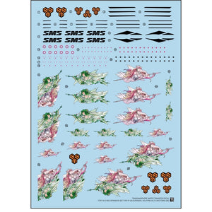 TRS Water slide decal for HG 1/144 Macross YF-29 Expansion set TRSHG018ASP