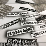 Alexen AJ0052 AJ0053 AJ0054 AJ0055 Stencil Tools for 1/35 1/32 Vehicle Tank Wall Graffiti Spray Stencil