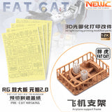 NewC 1/100 FAT CAT RGU RG-78-2 2.0 PRO Masking Tape Pre Cut / 3D Printing Upgrade Parts (Kits not included)