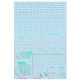 GUGU MPB036 MG 1/100 Unicorn Banshee Norn Finnal Battle Ver Water Slide Decal (Model not included) GUGUMG016 GUGUMG016