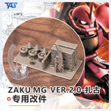 20250722 TAS Pre-cut Masking Tape / Upgrade Parts / Etching Parts for MG Zaku Ver 2.0 (Not the kits or model)