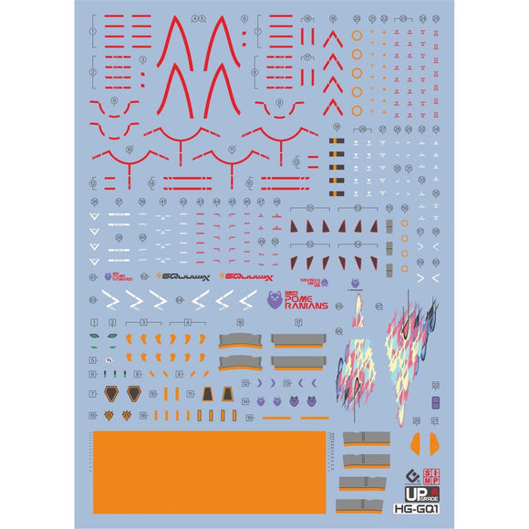 20250721 EVO water slide decal for HG 1/144 GQuuuuuuX EVOHG042