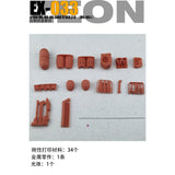 ANUBIS EX033  3D Print  ADDON Parts FOR MG MS-06J MS-06S MS-06F RED GREEN ZAKU II 2 MS-06A MODEL Collectibles