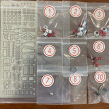 CALILY MR RG 1/144 nu v  Booster ETCHING Metal Detail Addon upgrade parts(Not include kits)
