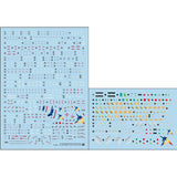 TRS Water slide decal For RG NU RX-93FF Collectibles