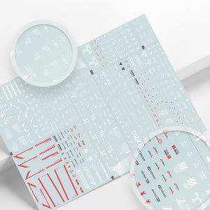 LNX Water Slide Decal for HG 1/144  Z GOK Z'GOK Freedom VER