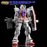 YAN GHOST  Water slide decal FOR RG 1/144 RX-78-2 VER 2.0 FLUO