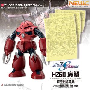 NewC HG 1/144 Z'GOK Z GOK SEED Freedom Pre-cut Masking Tape (Not the kits)