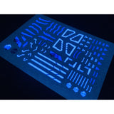 20250722 XUEYAN XY / SNOW FLAME Nilson Works 1/60 Astray Red / Blue / Grey Frame Water Slide Decal