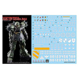 YAN Water slide decal FOR HG AMS-129 Geara Zulu All Type Fluo Type NO KITS