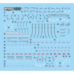 MASTER Water Slide Decal H080 HG 1/144 GSELF G-SELF Perfect Pack