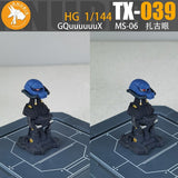 Anubis TX039 EYE parts for HG 1/144 GQuuuuuuX POLICE ZAKU need to paint