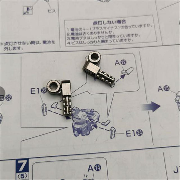 CA MG Luna Zaku D9 D10 J1 Metal Parts