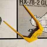CA PG Mg RG 00R 00ライザー A9 A13 A22 ホワイトアンテナ イエローアンテナパーツ